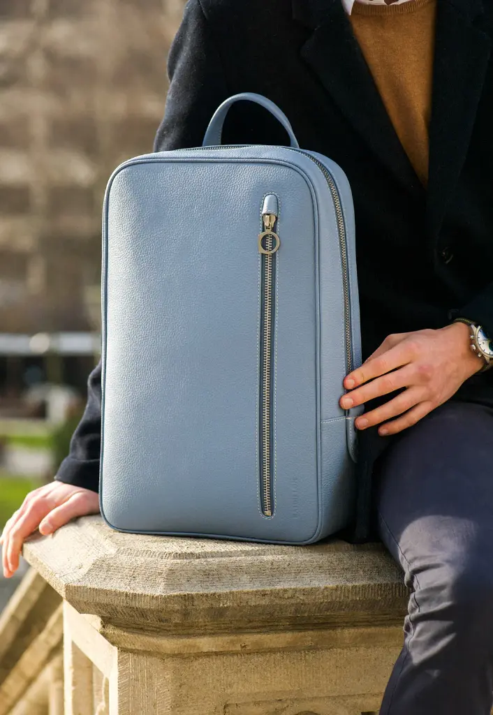 Backpack : Grained Blue