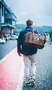 Weekend Bag: Black - 55 Brown