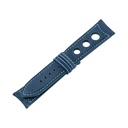 Rally Nubuck Blue Jeans Strap,  Stitching Blue Light