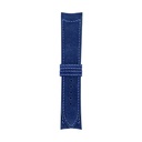 Bracelet Classic en nubuck bleu roi, surpiqûres bleues