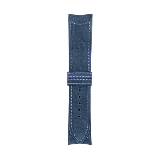 Classic Nubuck Blue Jeans Strap,  Stitching Blue